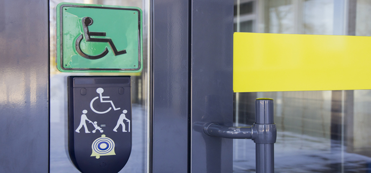 automatic handicap door opener in Temple Terrace